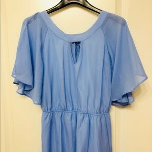 [NWOT] CHARLOTTE RUSSE Sky blue dress. Backless.